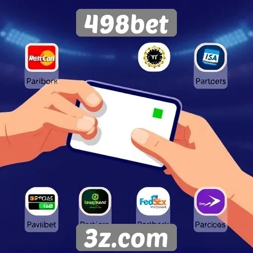 Métodos de pagamento disponíveis no 498bet